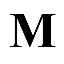 m